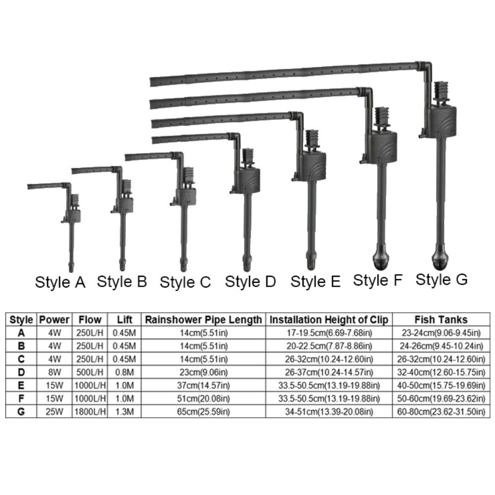 Silent Submersible Pump Detachable Fish Stool Filter Collector 3 In 1 Oxygen Air Pump  for Aquarium