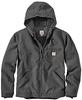 Demi-season Jacket Carhartt Washed Duck Sherpa Lining Work Utility Outerwear Pebble Color