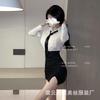 Sex Underwear Sexy Female Secretary Hip Skirt Workplace Style Cosplay Uniform Temptation Free Suit