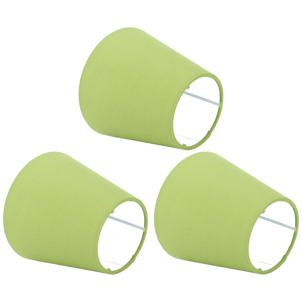 3pcs Cloth Fabric Lampshade Innovative E14 Intervention Type Modern Fabric Lampshade Dust Cover for