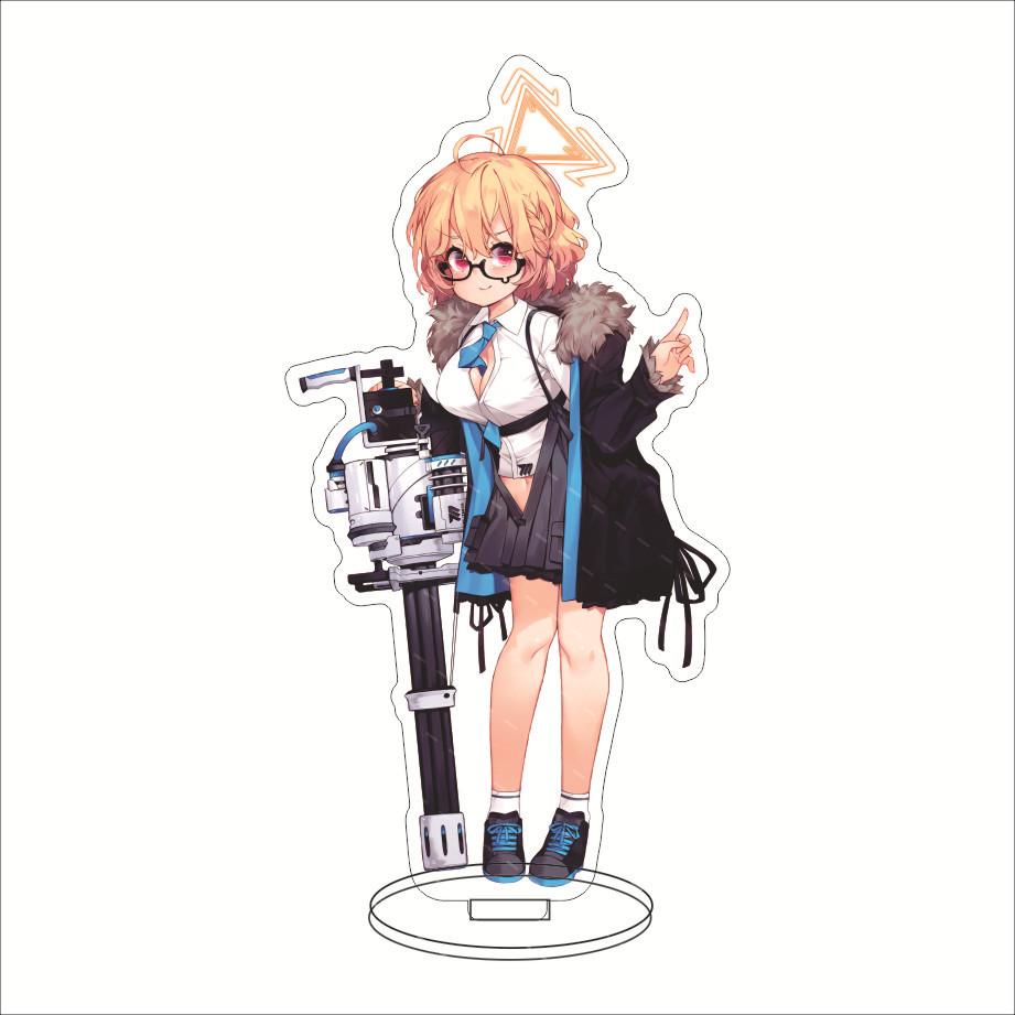 Blue Archive Millennium Science School Acrylic Stand Hayase Yuka Ushio Noa Anime Acrylic Figure Standing Model Cosplay