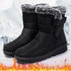 Waterproof Winter Boots for Women 2023 New Faux Fur Long Plush Snow Boots Woman Platform Ankle Boots Warm Cotton Couples Shoes