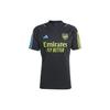 Arsenal Tiro 23 Training Jersey Color Block Short Sleeve Football Shirt Men Tops Black HZ2181
