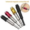 Drill Bit Holder Guide Drill Hand Tool Magnetic Bit Tip Holder Screwdriver Drill Extensions Adapter