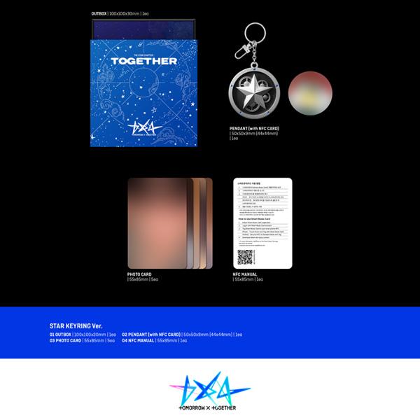 TOMORROW X TOGETHER (TXT) - THE STAR CHAPER: TOGETHER (Star Keyring Ver.)