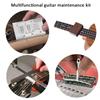 YWHWLX 72-Piece Guitar Maintenance Kit, Repair Tools, Guitar Repair Set, Guitar Cleaning Set, Care Tool Set for Acoustic Guitars, Electric Guitars,
