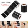 120pcs/roll Waterproof Chalkboard Jam Jar Labels Stickers Blackboard Label Bottle Tags Marker Pen
