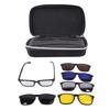 Polarized Sunglasses Stylish Polarized Sports Sunglasses with Interchangeable Lenses for Driving
