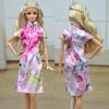 Chinese Traditional Dress Qipao Dress For Barbie Doll Clothes Cheongsam Costume Evening Party Dresses for 1/6 Dolls Kids