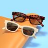 Children's Sunglasses Retro Rectangular Street Shot Baby Sunglasses Trendy Boys and Girls Cool Black Cat Eyes Personalized Hip Hop Glasses