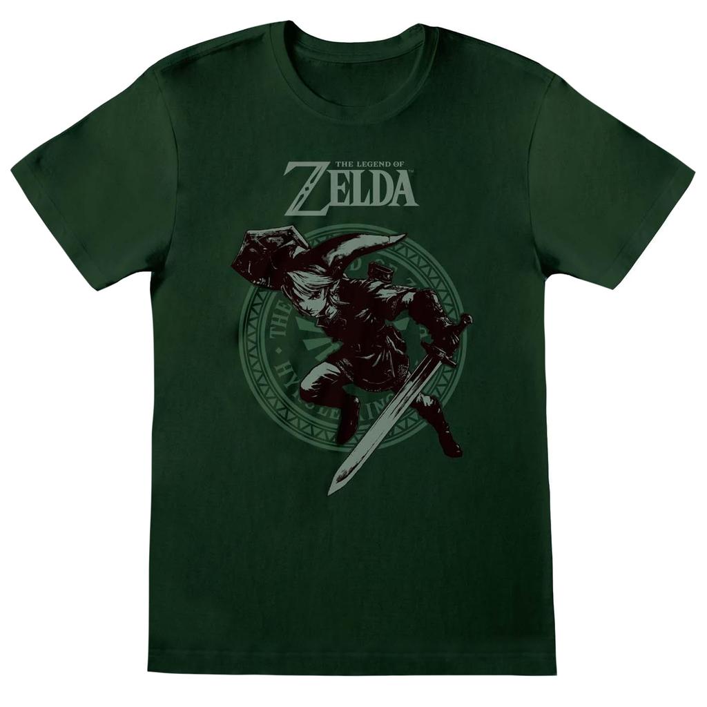 Legend Of Zelda Mens Link Pose T-Shirt