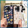Ring Durable Phone Case For Cubot Note20 Protective Anti-knock Waterproof Shockproof Wristband Cartoon Dirt-resistant