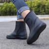 3306 Mid-Tube Fashion Rain Boots for Men and Women - Non-Slip, Waterproof, Thick Rubber Shoes, Ideal for Kitchen Work