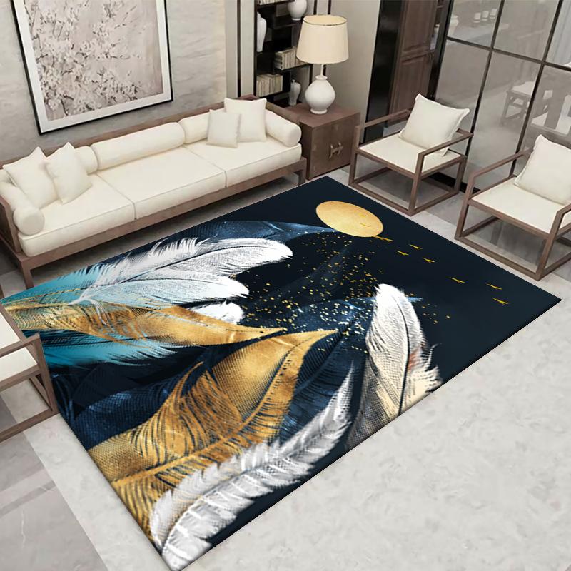 Living Room Carpet Decoration Floor Mat Large Area Home Non-slip Carpet Cloakroom Washable Carpets