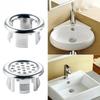5Pcs Sink Round Ring Overflow Spare Cover Tidy Chrome Trim Bathroom Ceramic Basin Overflow Ring