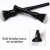 Car Detailing Brush Super Soft Auto Interior Detail Brush With Synthetic Bristles Car Dash Duster Brush Accessories