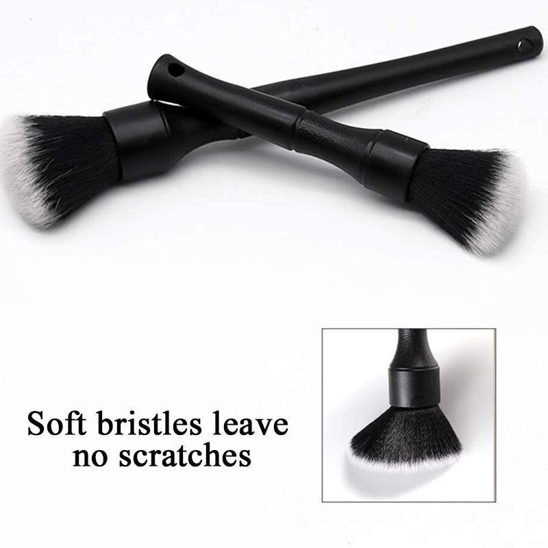 Car Detailing Brush Super Soft Auto Interior Detail Brush With Synthetic Bristles Car Dash Duster Brush Accessories