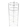5 Tier Kitchen Pot Rack Stainless Steel Cookware Stand Storage Organizer Multi Layer Corner Shelf