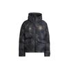 Adidas DFB Down Jacket With Hood And Zipper Men Outerwear Black Grey HF4066