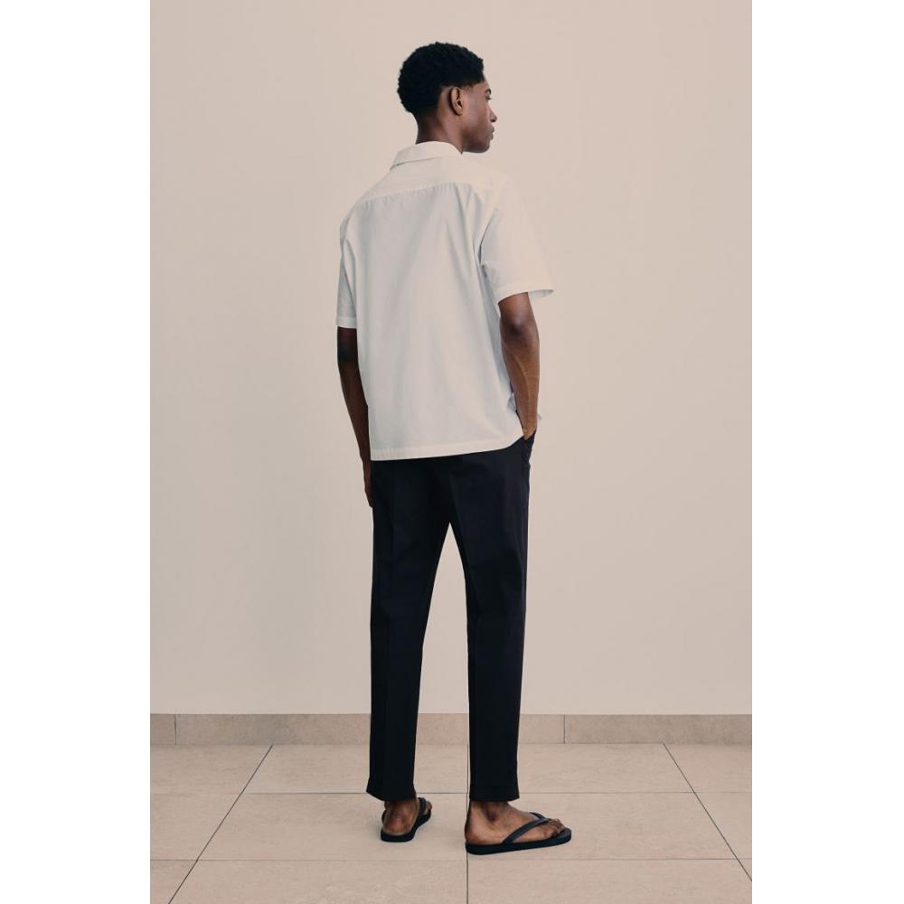 H M Regular Fit Tailored Jogger Pants Black