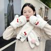 Hello Kitty Winter Scarf & Glove Set