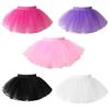 Kids Girls Puffy Net Crinoline Slip Petticoat Underskirt Wedding Flower Girl Tutu Dress