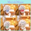 Long Ears Cute Dog Keychain Cartoon Plush Girls Kid Backpack Decoration Doll
