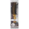Beth Natural Luster 100% Natural Pig Bristle Hair Brush S Type Brushing Brush Nl-1400 S Type Brushing Brush Brown 1 Piece