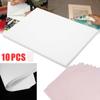 A4 10Pcs Handmade Sewing Stickers Crafts Sewing Heat Transfer Paper Iron-On Paper Patches