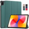 Trifold Magnetic Leather Folding Tablet Cover for Huawei MatePad SE 11 2024 Protective Foldbale Colorful Case Multicolor
