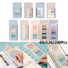 Tab Strip Index Flags Office Supplies Bookmark Memo Pad Paster Sticker Loose-leaf Sticky Notes