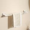 40CM Bathroom Towel Bar Punch-free Wall-mounted Bathroom Rack Bathroom Towel Storage Towel Rack Bathroom Accessories
