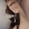 Minimalist Style Long Chain Dangle Earrings Simple Stud Earrings Perfect Ear Jewelry Accessories For Women Daily Casual Decor