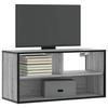 VidaXL TV Cabinet Sonoma Grey 80x31x39.5 Cm Engineered Wood and Metal, TV Stand, Media Cabinet, TV Console, HiFi Furniture, 848927