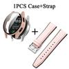 Case+Strap For Samsung Galaxy Watch 7 Watch7 44mm 40mm FE Accessories Watchband Protective Case With Screen Protector Shell Cover