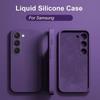 S25 S24Plus Case Liquid Silicone Phone Case For Samsung Galaxy S23 S 23 S22 Ultra S24 FE S25 + Plus Soft Cover