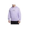 Nike Solo Swoosh Comfortable Soft Loose Hoodie Men Hoodies Light-Purple White HQ4181-515