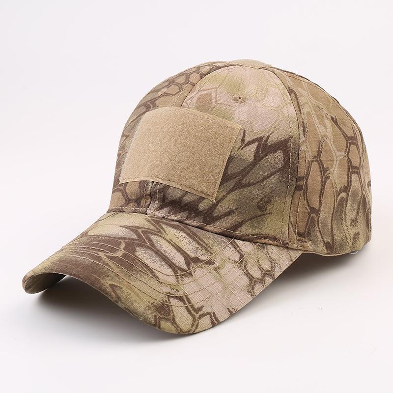 Caps Outdoor Python-patterned Sport UV Protection Baseball Cap Camouflage Hat Army Camo Hunting Cap