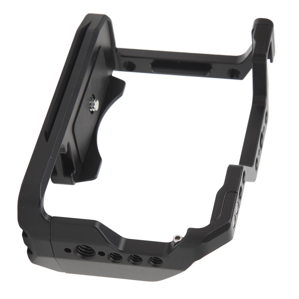 Camera Cage Aluminum 14inch Screw Hole 38inch Threaded Hole Cold Shoe Port for Arca 38MM Slide