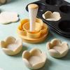 2pcs Flower Pastry Cutter and Tart Tamper Unit-perfect for Baking Tarts Biscuit Cutter-kitchen Gadgets and Accessories