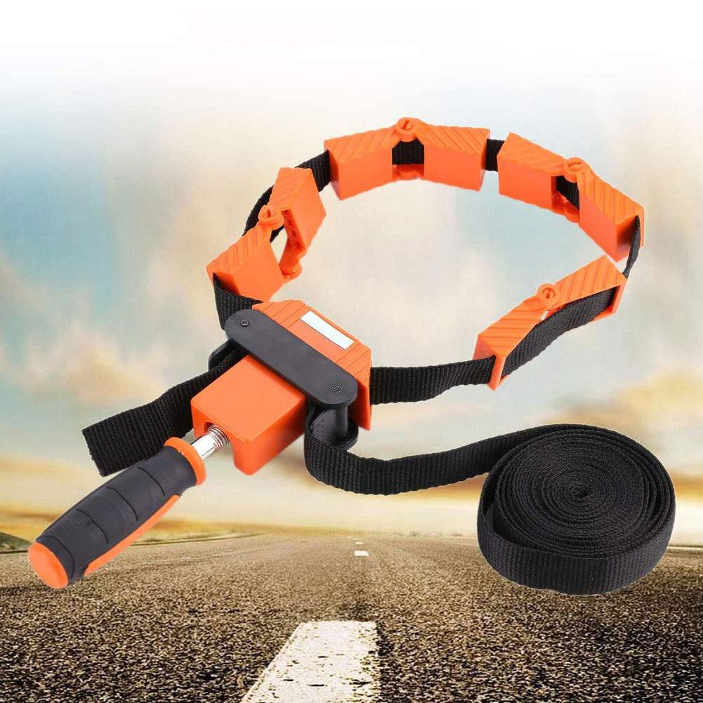 Nylon MultiFunction Binding Belt Clamp Frame Woodworking Tool Polygons Angle Clip