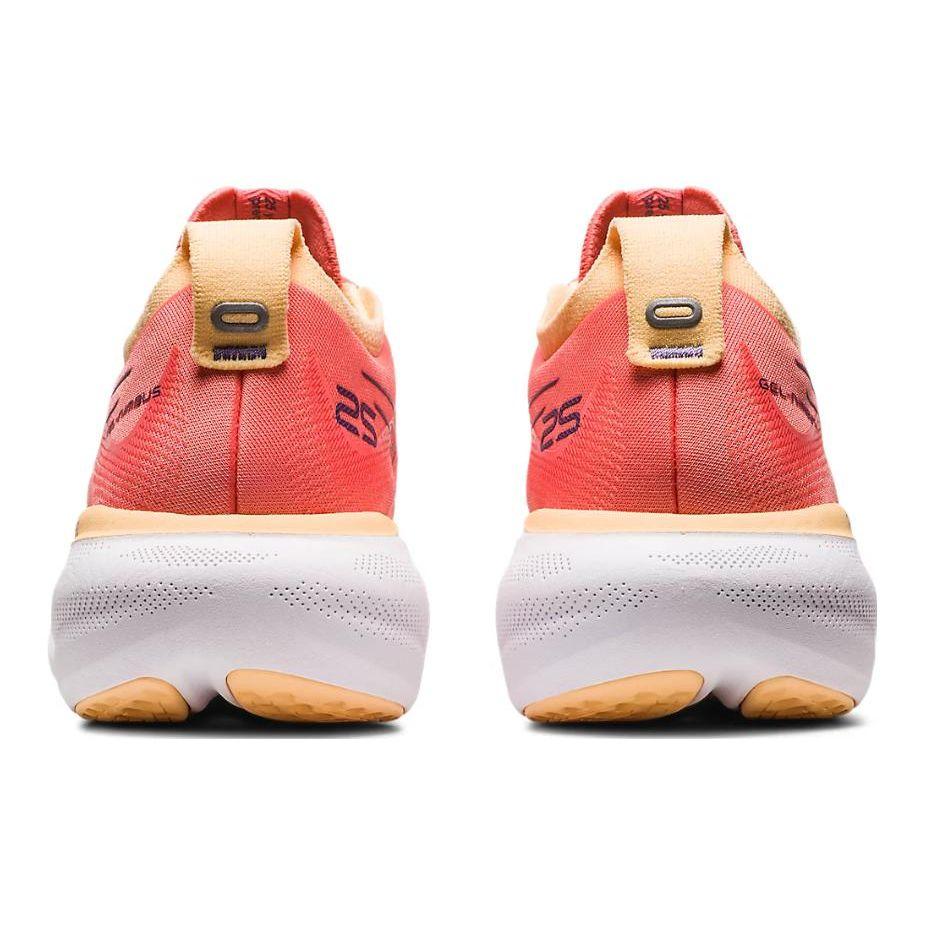 Asics Gel Nimbus 25 Papaya Dusty Purple Women Sneakers Orange 1012B356-700