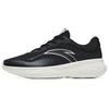 Fabric Synthetic Leather Shock Absorbing Non-Slip Wear-Resistant Low-Top Training Shoes Men Sneaker Black White 112247715-4