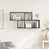 1 Piece of Creatively Designed Wall-mounted Storage Display Rack Suitable for Displaying Books, Plants or Decorations, 100x20x53 Cm