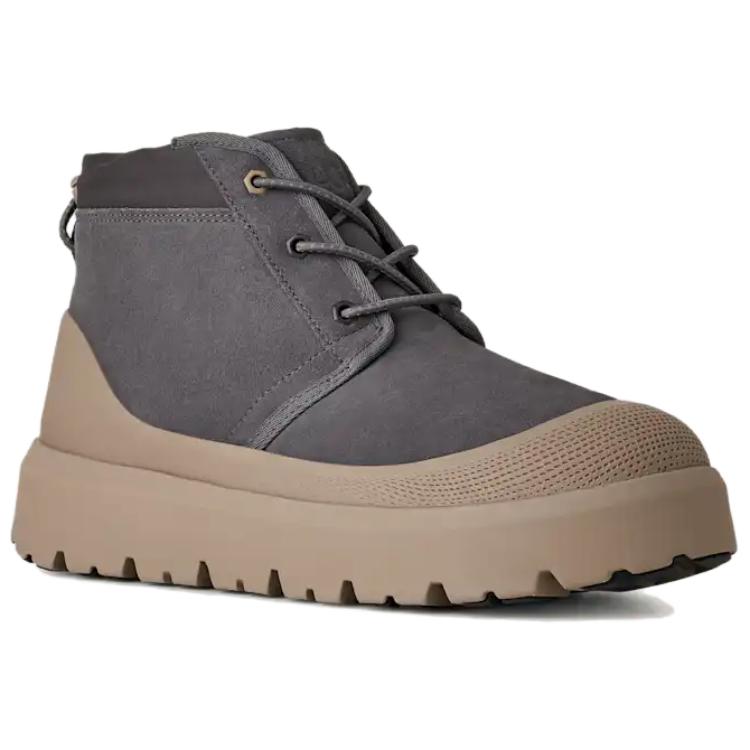 UGG Neumel Weather Hybrid Simple Comfortable Short Boots Men Boots Gray Brown 1143991-OBB