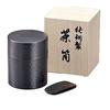 Asahi Yume Tea Caddy (with Strainer) [Wooden Box] Gift Packaging