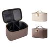 ROWNYEON Makeup Large Capacity Cosmetic Vanity Bag with Brush and Perfect for Makeup Tools Pouch, Pouch, Pocket, Travel-Friendly, Waterproof,