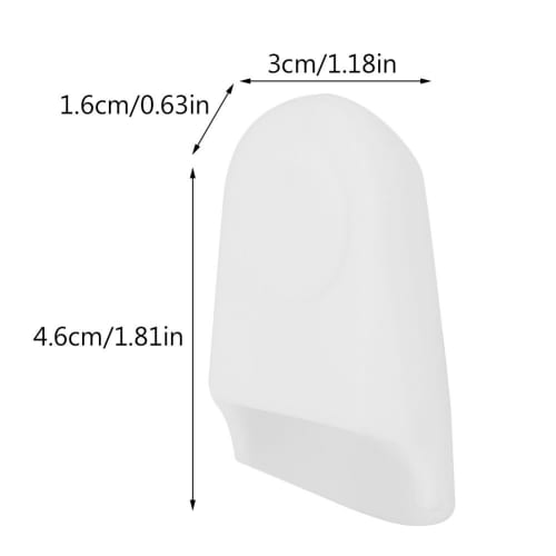 Saxophone Mouthpiece Cap Protector, Head Cap Cover, Protection, Maintenance, Replacement Part for Saxophone/Clarinet (White)