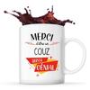 Mug - Thanks Cuz Awesome - Ceramic - Double-Sided Print - 325 Ml