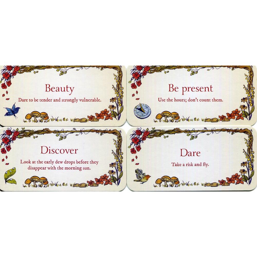 Secret Garden 40 Charming Cards 10.5*6cm Contains Small Signs and Encouragement Imbued with Magic From The Garden